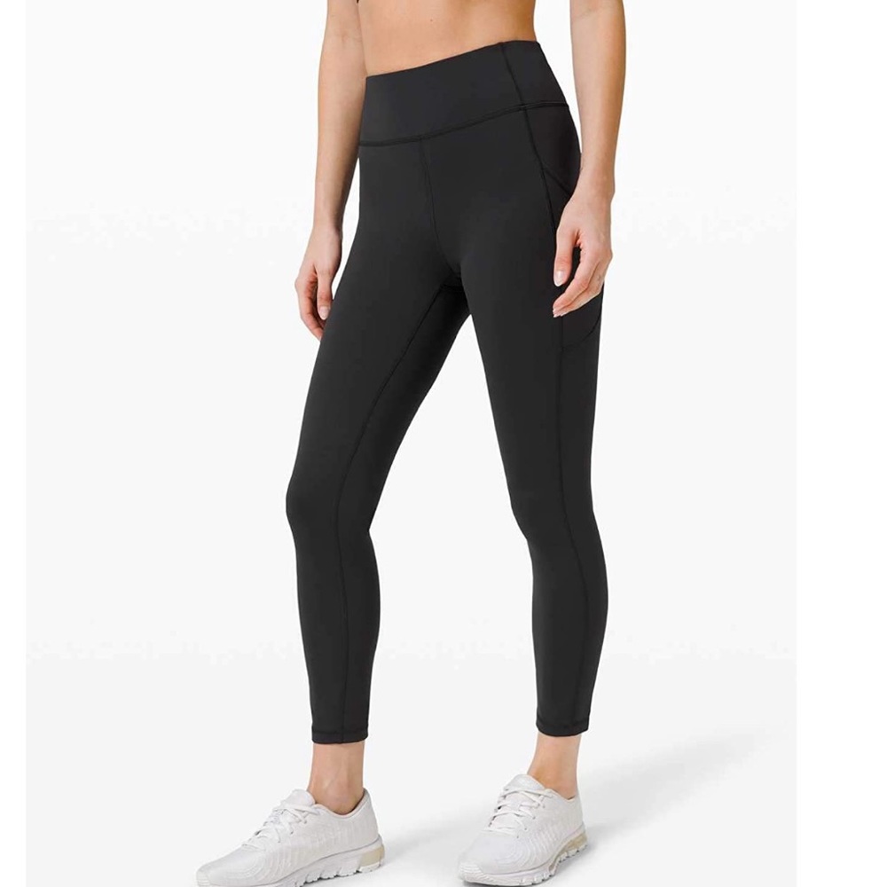 Black LuluLemon Invigorate Tights